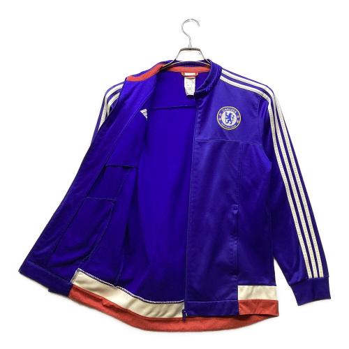 チェルシーFC (チェルシーエフシー) サッカーウェア(トップス) AA1656 15/16シーズンアンセムジャケット メンズ SIZE L ブルー×ホワイト