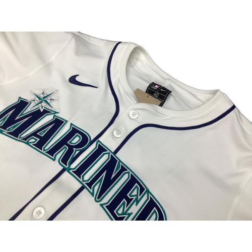 シアトル・マリナーズ  イチロー【51】殿堂入りワッペン付 MLBマーク @ NIKE FANATIC ユニフォーム エリートユニフォーム ホーム オーセンティック