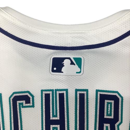 シアトル・マリナーズ  イチロー【51】殿堂入りワッペン付 MLBマーク @ NIKE FANATIC ユニフォーム エリートユニフォーム ホーム オーセンティック