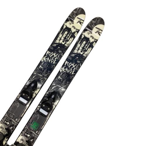 ROSSIGNOL (ロシニョール) S3 ファットスキー フリースタイル ブラック キズ・エッジサビ・ネームシール跡有 168cm