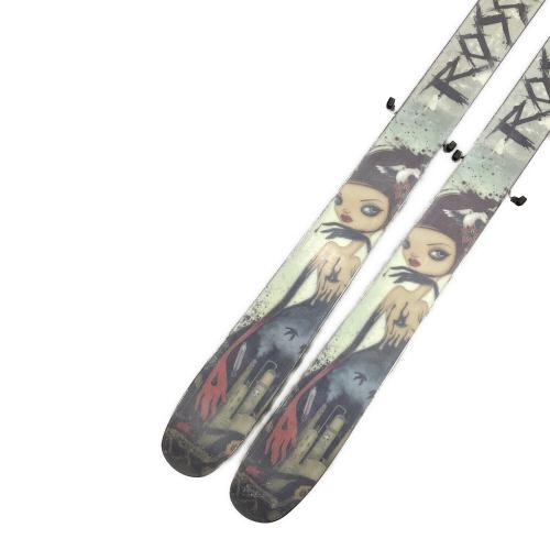 ROSSIGNOL (ロシニョール) S3 ファットスキー フリースタイル ブラック キズ・エッジサビ・ネームシール跡有 168cm