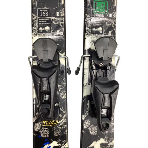 ROSSIGNOL (ロシニョール) S3 ファットスキー フリースタイル ブラック キズ・エッジサビ・ネームシール跡有 168cm
