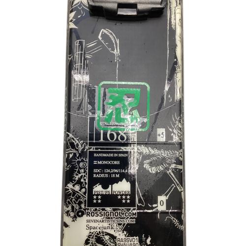 ROSSIGNOL (ロシニョール) S3 ファットスキー フリースタイル ブラック キズ・エッジサビ・ネームシール跡有 168cm