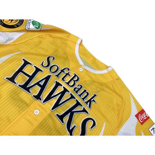 福岡ソフトバンクホークス (フクオカソフトバンクホークス) 2024年鷹祭 SUMMER BOOSTユニフォーム 応援グッズ 藤田悠太郎【65】サイン証明書付 NPBマーク有 イエロー