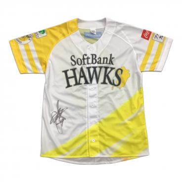 ソフトバンクホークス　M　スカジャン　ホークス　中古 ソフトバンクホークス Mホークス スカジャン 中古