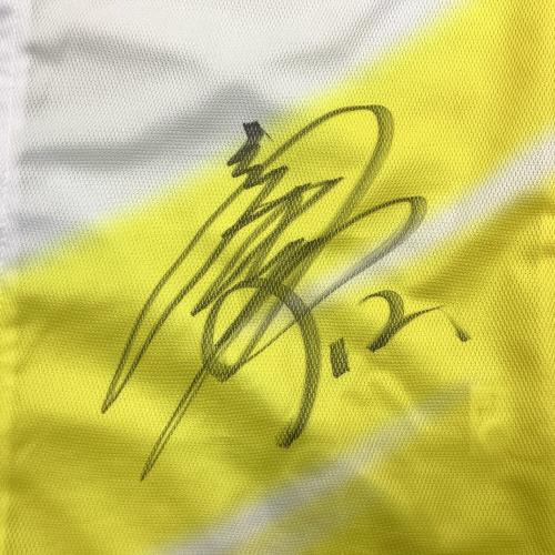 福岡ソフトバンクホークス (フクオカソフトバンクホークス) 応援グッズ SIZE L ホワイト×イエロー 嶺井博希【12】サイン証明書付 @ ユニフォーム 2024ファイト！九州レプリカユニフォーム レプリカ