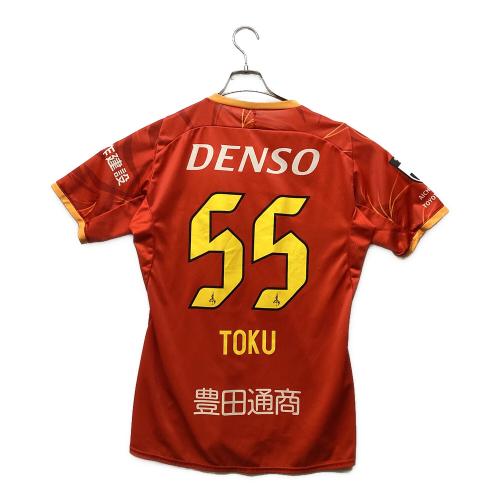 名古屋グランパス (ナゴヤグランパス) 徳元悠平【55】 オーセンティック サッカーユニフォーム 2025シーズンホーム SIZE XL