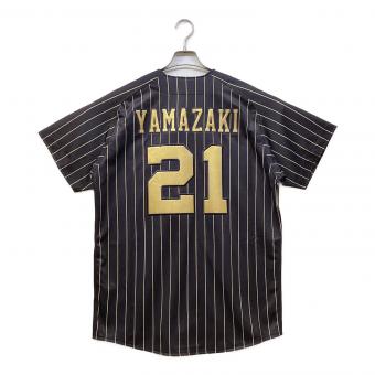 オリックス・バファローズ 2024シーズンサード ハイクオリティレプリカ 応援グッズ 山﨑颯一郎【21】 SIZE L ブラック×ゴールド