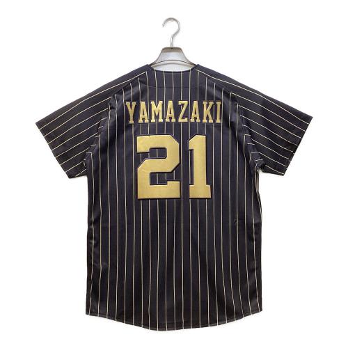 オリックス・バファローズ 2024シーズンサード ハイクオリティレプリカ 応援グッズ 山﨑颯一郎【21】 SIZE L ブラック×ゴールド