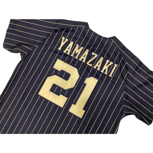 オリックス・バファローズ 2024シーズンサード ハイクオリティレプリカ 応援グッズ 山﨑颯一郎【21】 SIZE L ブラック×ゴールド