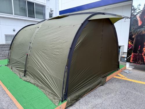 MINIMAL WORKS (ミニマルワークス) シェルター V HOUSE L(ブイハウスエル) 約700×305×205cm オリーブ