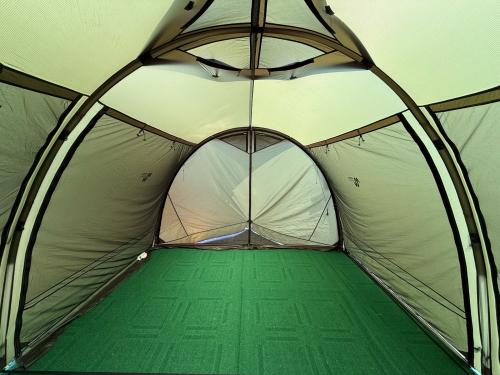 MINIMAL WORKS (ミニマルワークス) シェルター V HOUSE L(ブイハウスエル) 約700×305×205cm オリーブ