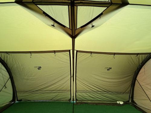 MINIMAL WORKS (ミニマルワークス) シェルター V HOUSE L(ブイハウスエル) 約700×305×205cm オリーブ