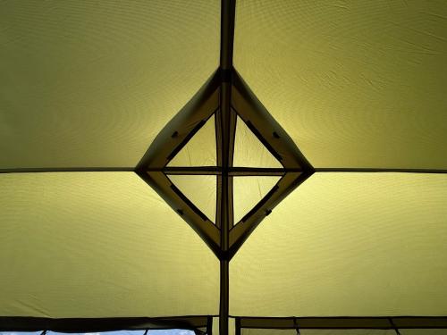 MINIMAL WORKS (ミニマルワークス) シェルター V HOUSE L(ブイハウスエル) 約700×305×205cm オリーブ