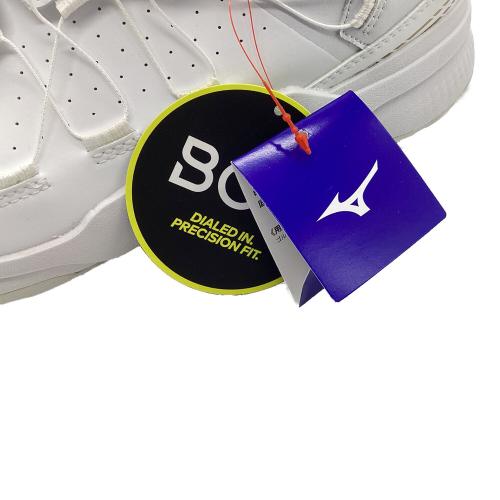 MIZUNO (ミズノ) BOA ゴルフシューズ 51GM250050 ハザードエナジー リミテッド ボア 2025春夏モデル メンズ SIZE 27.5cm ホワイト×ゴールド