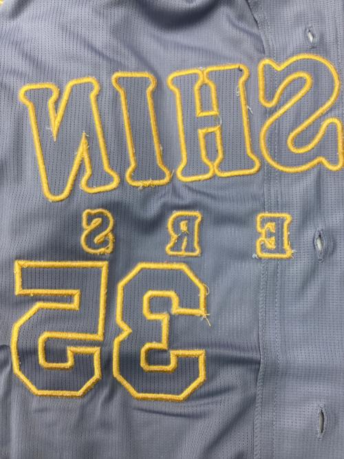 阪神タイガース (ハンシンタイガース) 応援グッズ SIZE O ライトグレー