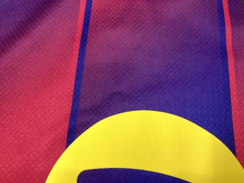 FCバルセロナ (エフシーバルセロナ) 長袖(サポーター着用) サッカーユニフォーム SIZE L