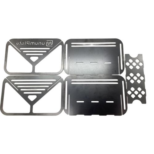 unumplate (ユーナムプレート) titaniumFirepit1.5-TL 焚火台 ラージメスティン用焚火台（チタン）