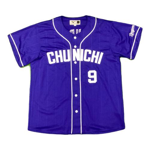 中日ドラゴンズ (チュウニチドラゴンズ) 応援グッズ 福留孝介【9】2019～2022シーズンビジター SIZE O ブルー