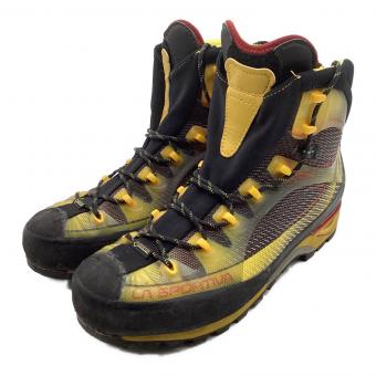 LA SPORTIVA (スポルティバ) トランゴキューブGTX ハイカット(ハードソール) トレッキングシューズ メンズ 27.5-28cm ブラック×イエロー