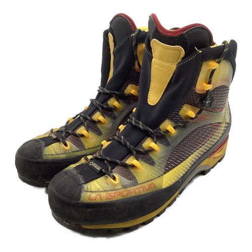 LA SPORTIVA (スポルティバ) トランゴキューブGTX ハイカット(ハードソール) トレッキングシューズ メンズ 27.5-28cm ブラック×イエロー