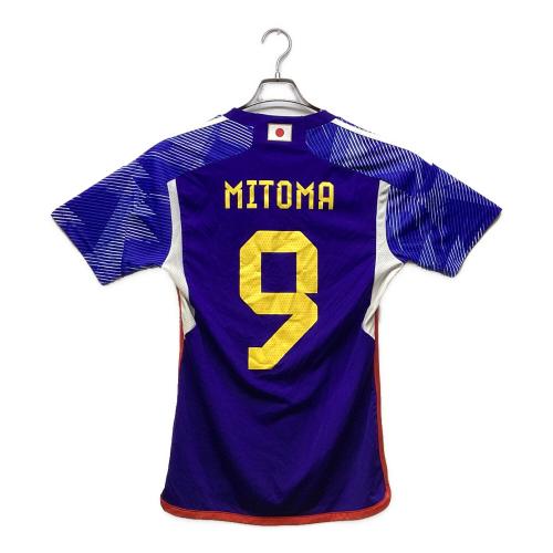 日本代表 (ニホンダイヒョウ) サッカーユニフォーム 2022年ホーム 2022年カタールW杯着用 レプリカ SIZE M ブルー