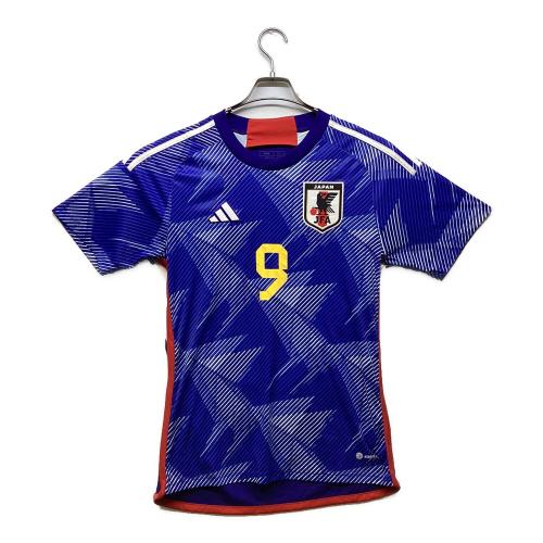 日本代表 (ニホンダイヒョウ) サッカーユニフォーム 2022年ホーム 2022年カタールW杯着用 レプリカ SIZE M ブルー