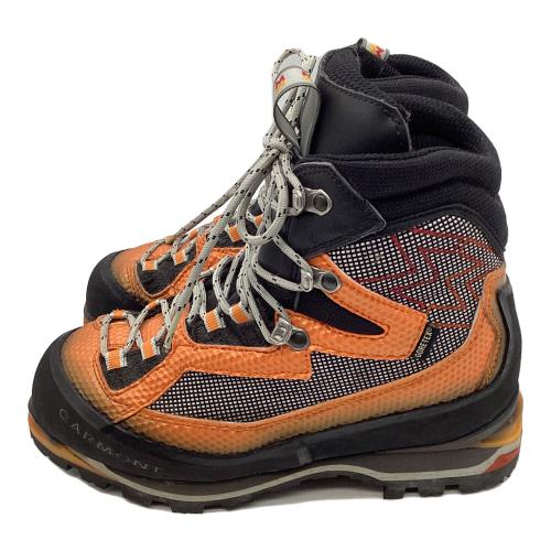 GARMONT (ガルモント) ICON PLUS GTX 厳冬期用 トレッキングシューズ 23.5-24cm ブラック×オレンジ