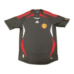 マンチェスター・ユナイテッドFC (マンチェスター・ユナイテッドエフシー) Teamgeist ジャージー サッカーユニフォーム 2006シーズンキット インスパイアデザイン ブラック SIZE O