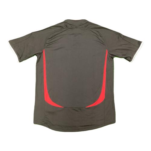 マンチェスター・ユナイテッドFC (マンチェスター・ユナイテッドエフシー) Teamgeist ジャージー サッカーユニフォーム 2006シーズンキット インスパイアデザイン ブラック SIZE O