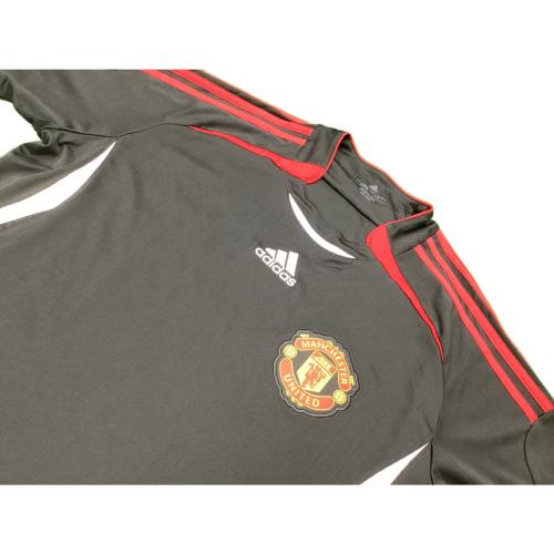 マンチェスター・ユナイテッドFC (マンチェスター・ユナイテッドエフシー) Teamgeist ジャージー サッカーユニフォーム 2006シーズンキット インスパイアデザイン ブラック SIZE O