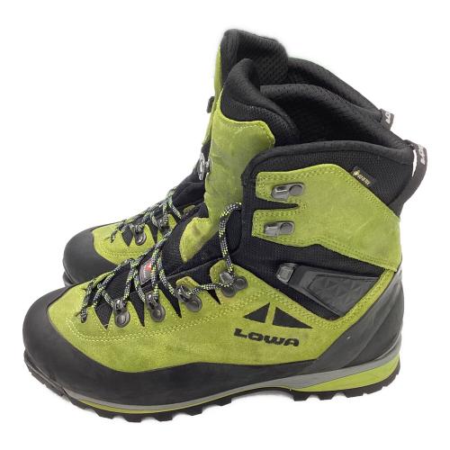 LOWA (ローバー) アルパインエキスパートGTX 厳冬期用 トレッキングシューズ 7299 SIZE 26.5cm ブラック×グリーン