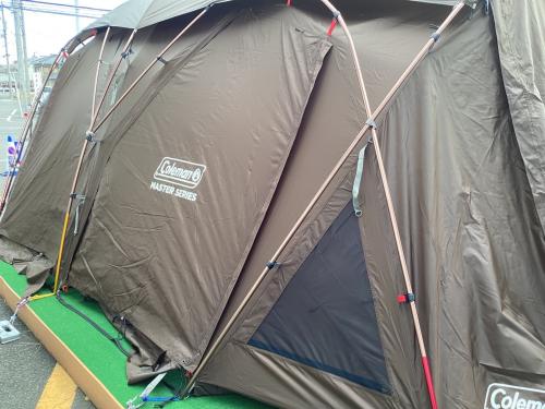 Coleman (コールマン) ツールームテント 2205305 マスターシリーズ発売20周年記念アイテム第1弾・2024年販売モデル マスターブラウン シートヨゴレ・ルーフフライ窓白濁有 コクーン2024リミテッド