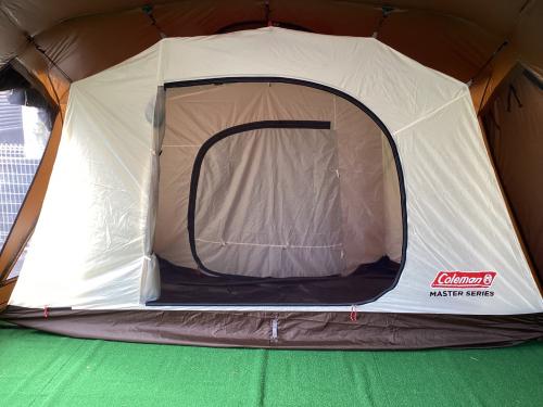 Coleman (コールマン) ツールームテント 2205305 マスターシリーズ発売20周年記念アイテム第1弾・2024年販売モデル マスターブラウン シートヨゴレ・ルーフフライ窓白濁有 コクーン2024リミテッド
