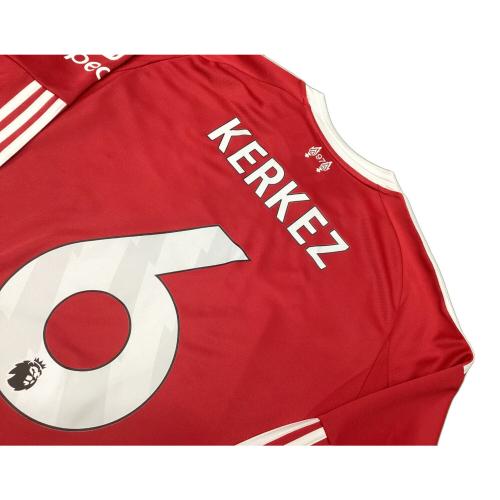 リヴァプールFC レプリカ（長袖） サッカーユニフォーム ミロシュ・ケルケズ【6】25/26シーズンホーム レッド SIZE 2XL
