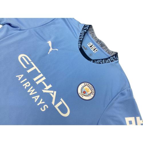 マンチェスター・シティFC (マンチェスター・シティーエフシー) レプリカ サッカーユニフォーム アーリング・ハーランド【9】24/25シーズンホーム スカイブルー SIZE XL(US-L)