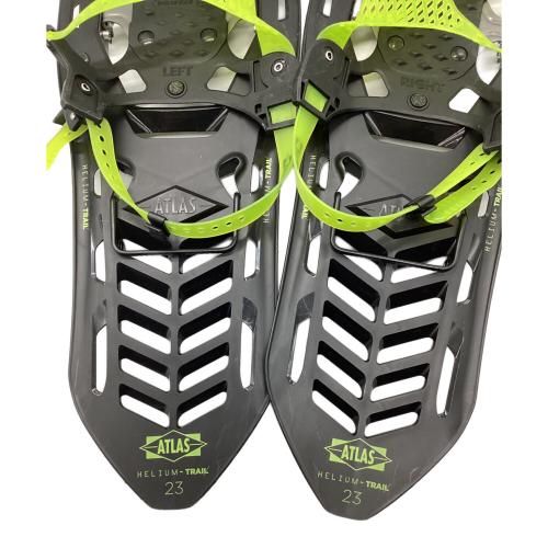 ATLAS (アトラス) スノーシュー 1831952 ブラック×黄緑 ヘリウム TRAIL 23