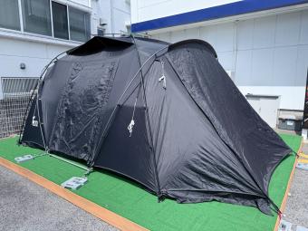 MURACO (ムラコ) ツールームテント シートヨゴレ・スカートキズ有 ブラック ZIZ TENT SHELTER