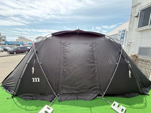 MURACO (ムラコ) ツールームテント シートヨゴレ・スカートキズ有 ブラック ZIZ TENT SHELTER