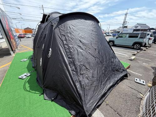 MURACO (ムラコ) ツールームテント シートヨゴレ・スカートキズ有 ブラック ZIZ TENT SHELTER
