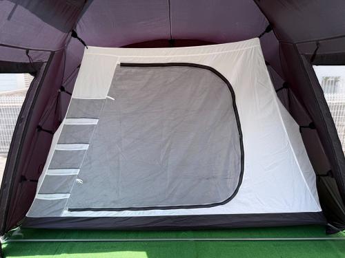 MURACO (ムラコ) ツールームテント シートヨゴレ・スカートキズ有 ブラック ZIZ TENT SHELTER