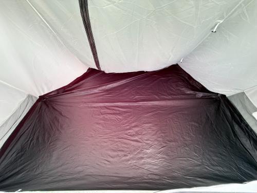 MURACO (ムラコ) ツールームテント シートヨゴレ・スカートキズ有 ブラック ZIZ TENT SHELTER