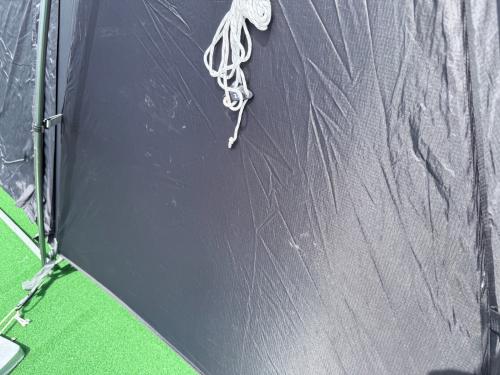 MURACO (ムラコ) ツールームテント シートヨゴレ・スカートキズ有 ブラック ZIZ TENT SHELTER