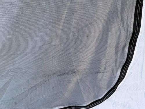 MURACO (ムラコ) ツールームテント シートヨゴレ・スカートキズ有 ブラック ZIZ TENT SHELTER