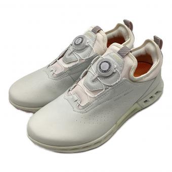 ECCO (エコー) BOA ゴルフシューズ EG130404 バイオム C4 hybrid BOA 2024年モデル レディース SIZE 24.5cm ホワイト