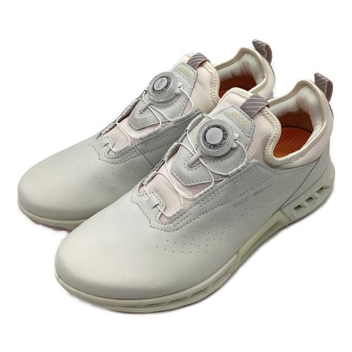 ECCO (エコー) BOA ゴルフシューズ EG130404 バイオム C4 hybrid BOA 2024年モデル レディース SIZE 24.5cm ホワイト