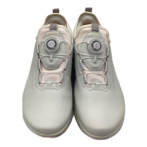 ECCO (エコー) BOA ゴルフシューズ EG130404 バイオム C4 hybrid BOA 2024年モデル レディース SIZE 24.5cm ホワイト