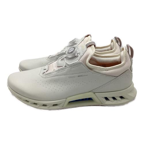 ECCO (エコー) BOA ゴルフシューズ EG130404 バイオム C4 hybrid BOA 2024年モデル レディース SIZE 24.5cm ホワイト