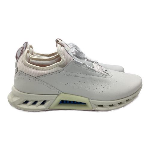 ECCO (エコー) BOA ゴルフシューズ EG130404 バイオム C4 hybrid BOA 2024年モデル レディース SIZE 24.5cm ホワイト