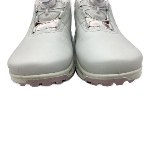 ECCO (エコー) BOA ゴルフシューズ EG130404 バイオム C4 hybrid BOA 2024年モデル レディース SIZE 24.5cm ホワイト